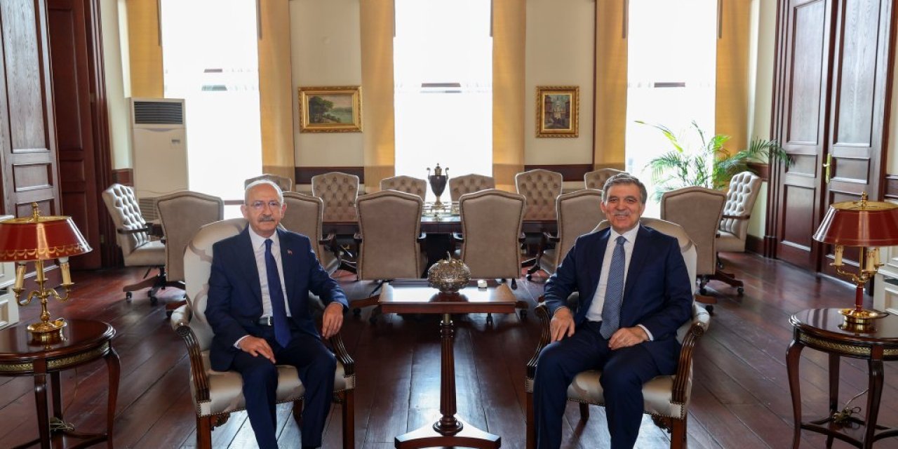 Kemal Kılıçdaroğlu, Abdullah Gül ile görüştü