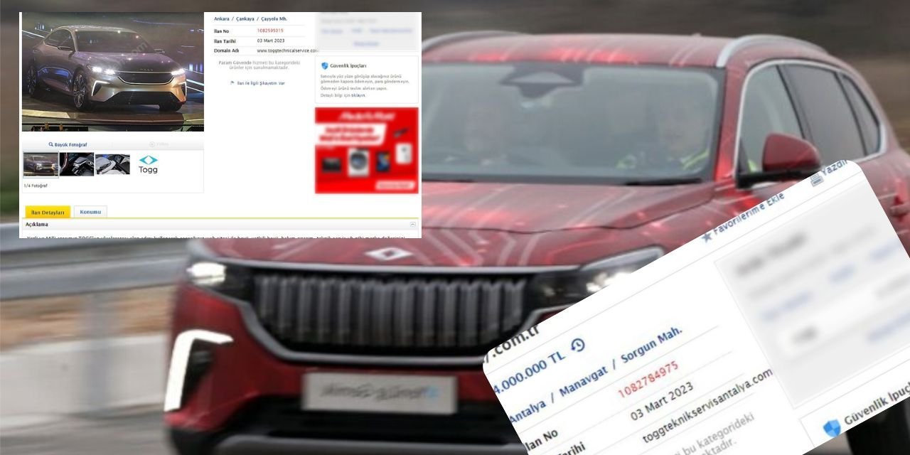 TOGG adına site açıp dolandıran kişi tutuklandı