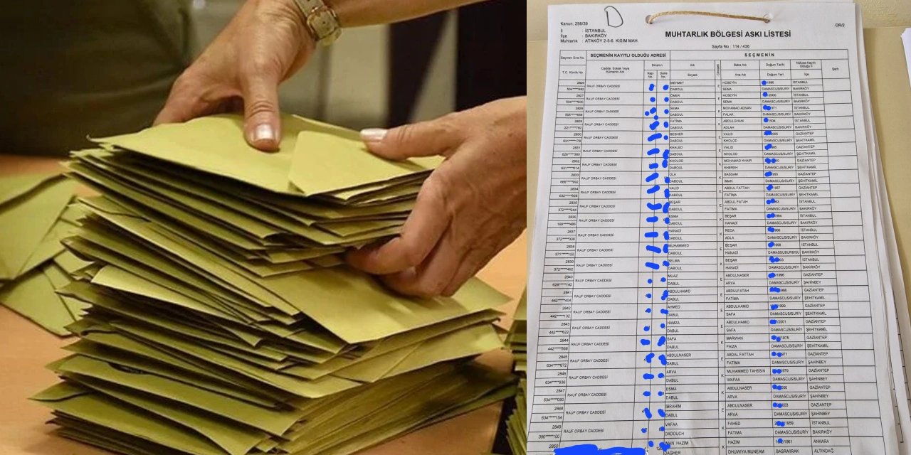 Daire alan vatandaş oldu: Seçmen listesinde doğuştan Türk yok