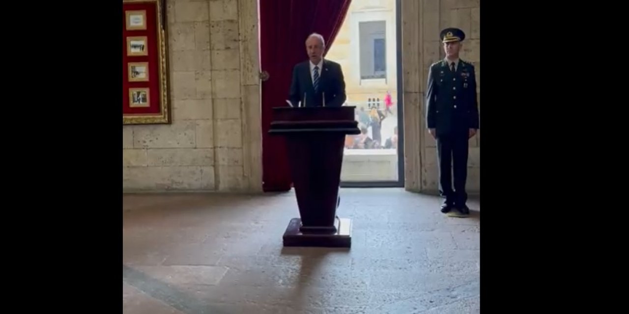 Muharrem İnce seçim kampanyasının startını Anıtkabir’den verdi