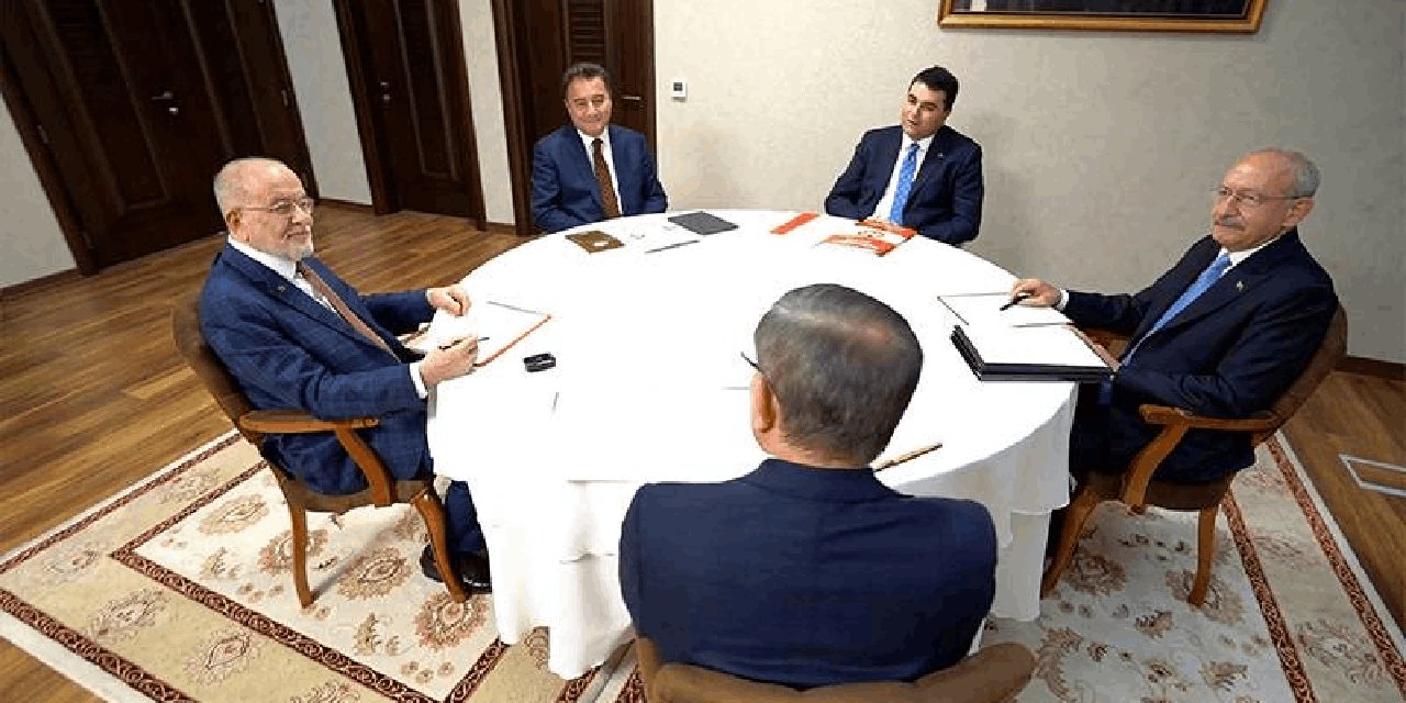 Millet İttifakı'ndan 'ortak liste' kararı: SP, DEVA Partisi, DP ve Gelecek Partisi seçime CHP listelerinden girecek