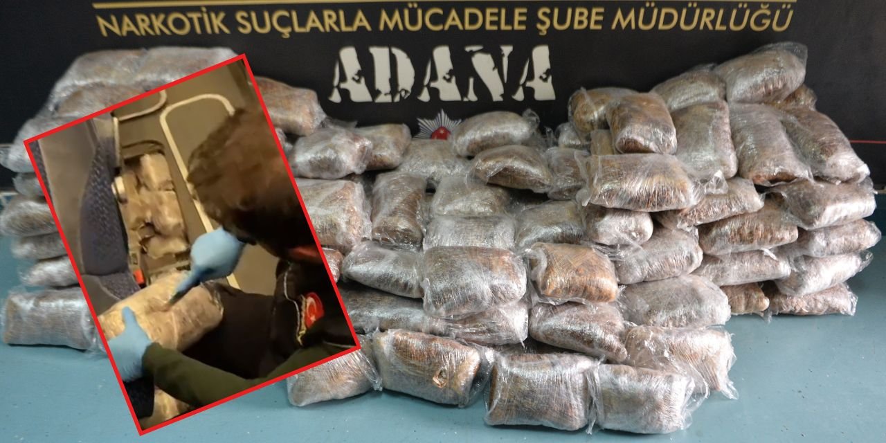Yolcusuz otobüsten 100 kilo esrar çıktı, 3 kişi tutuklandı