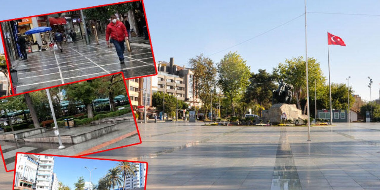 Vatandaş sokağa çıkma kısıtlamasını yanlış anladı! Sokaklar bomboş...