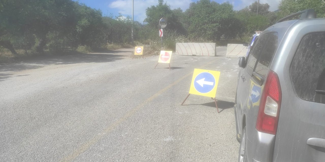 Datça’da yol çilesi bitmiyor