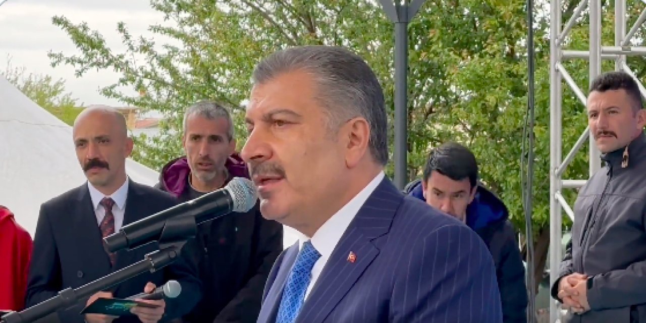 Sağlık Bakanı Fahrettin Koca Erdoğan'ın sağlık durumunun iyi olduğunu açıkladı