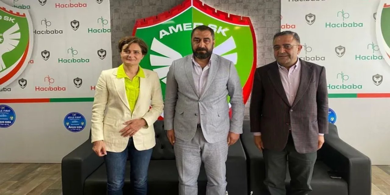 Canan Kaftancıoğlu'ndan Amedspor'a ziyaret