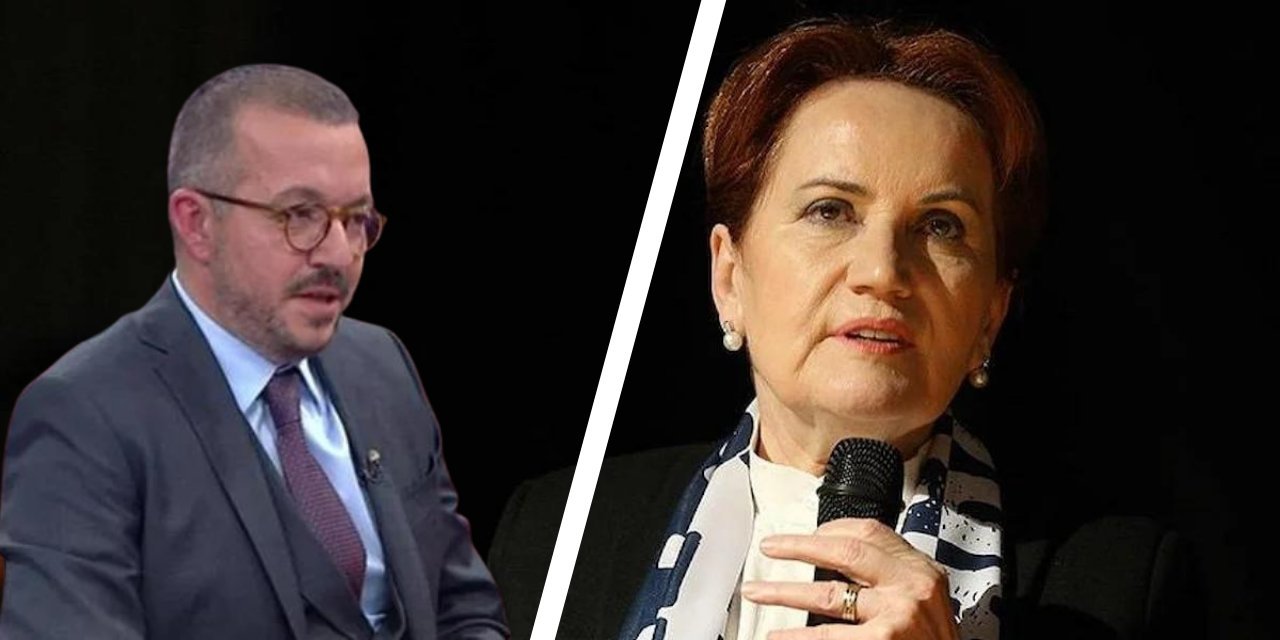 İYİ Partililer, Onur Erim'in Akşener'e yönelik imalı sözleri sonrası Turkuvaz Medya'ya önünde toplandı