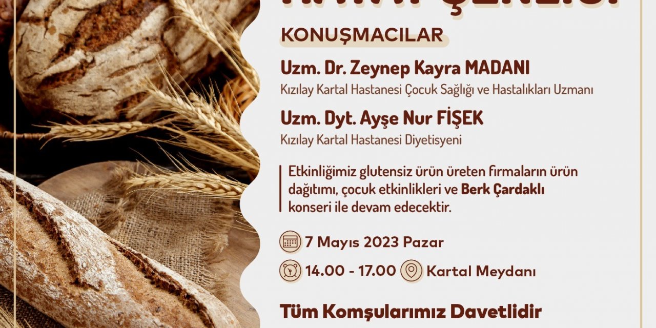 Kartal Belediyesi’nden Farkındalık Yaratan Etkinlik ‘Glütensiz Hayat Şenliği’