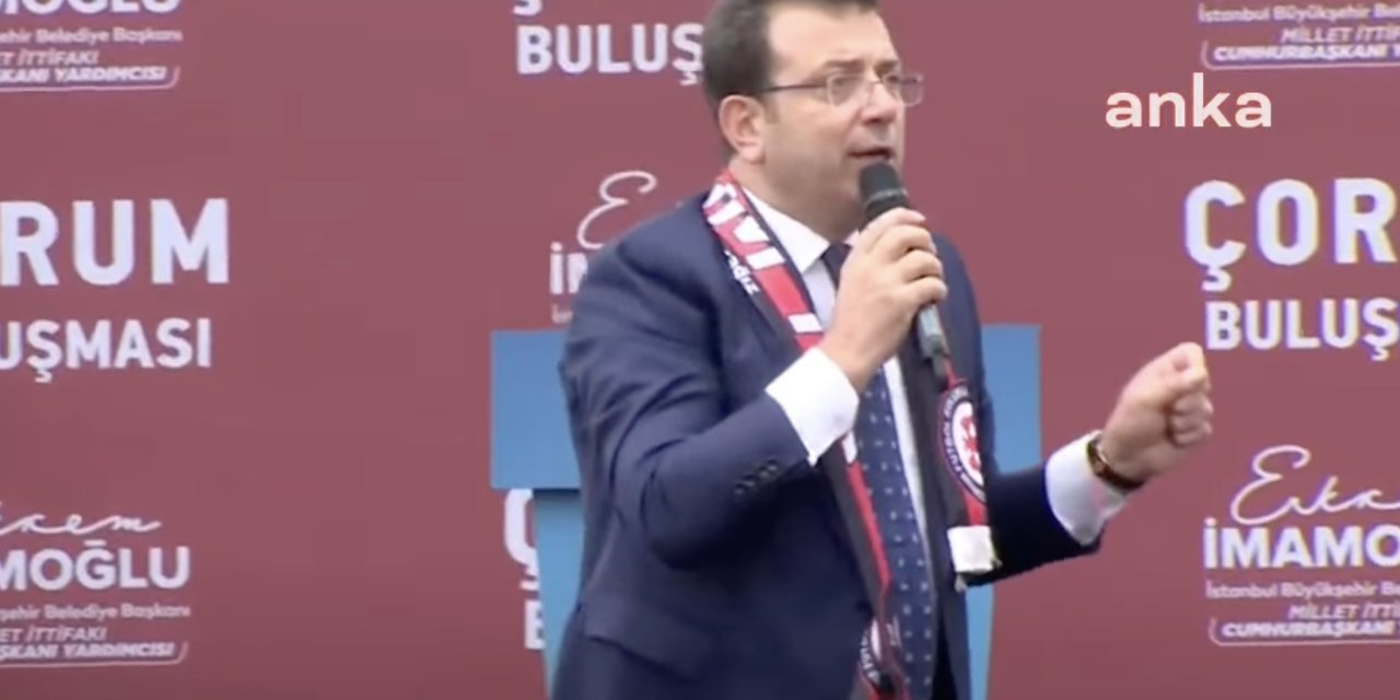 İmamoğlu: Eski akrabalarından, eski yol arkadaşlarından kim kaset yayınlayacak diye şaşırdık. Ya utanılacak şeyler anlatılıyor