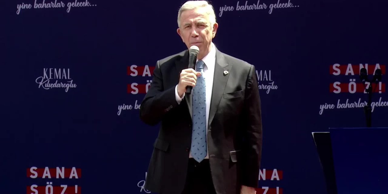 Mansur Yavaş: "Bakıyorsunuz; Hüda-Par ittifakta. Sayın Binali Yıldırım 'yok yok ittifakta değil' diyor