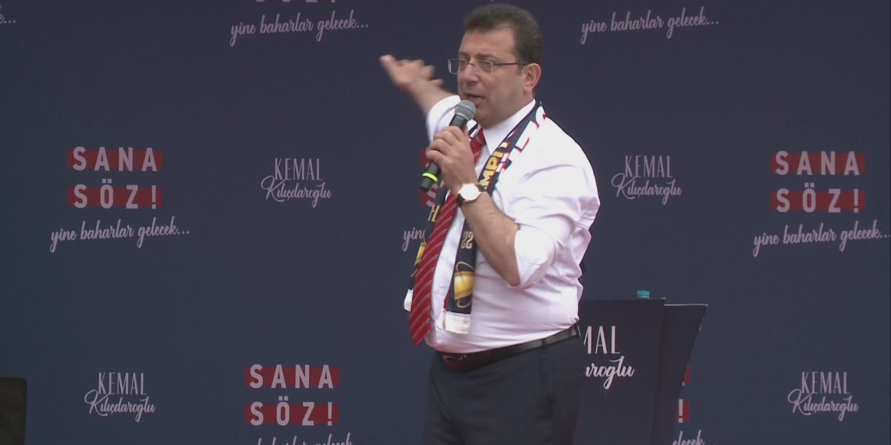 İmamoğlu: Biz bu memleketi sevgiye boğacağız