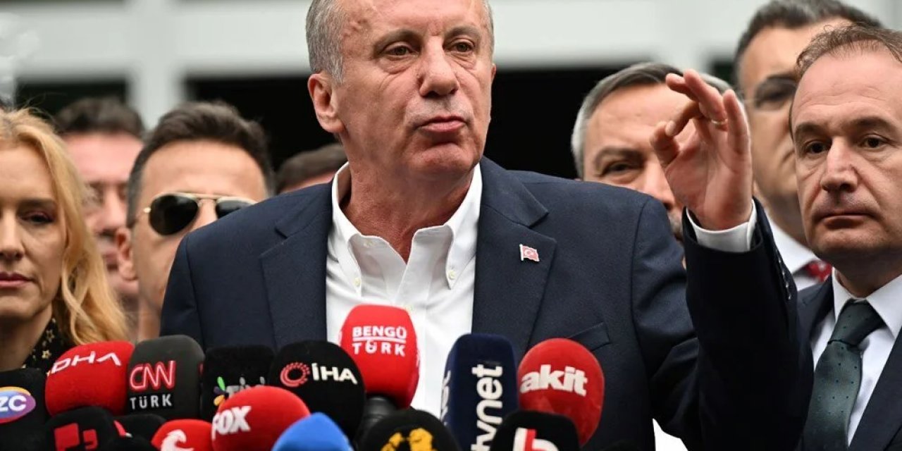 Muharrem İnce: Saraydan para aldı çekilemez iftirasını atanlar bilsin ki; beni satın alacak parayı basacak matbaa henüz icat olmadı