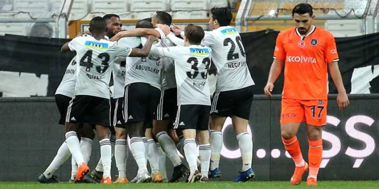 Beşiktaş sahasında Medipol Başakşehir’i 3-2 mağlup etti.