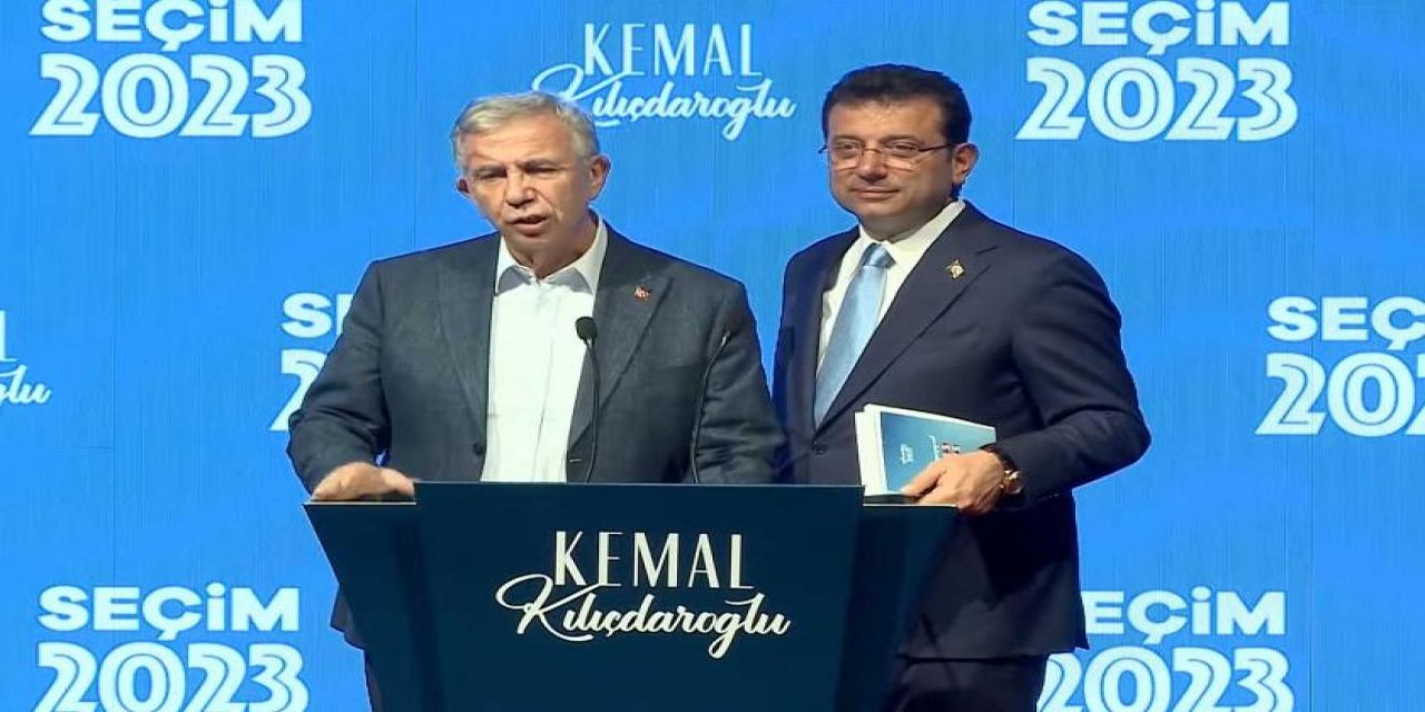 Ekrem İmamoğlu ve Mansur Yavaş'tan yeni açıklama: Kılıçdaroğlu yarışı önde tamamlayacak