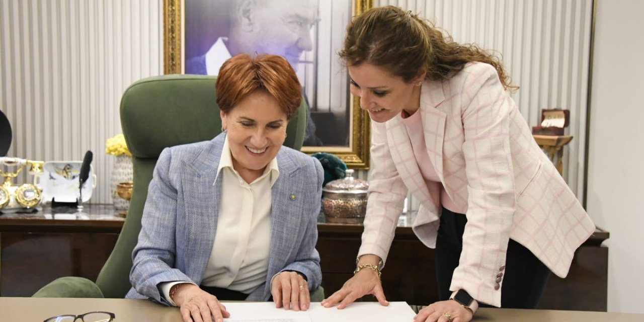 Akşener'in ekibinden 'camı çerçeveyi indirdi' haberine fotoğraflı yanıt