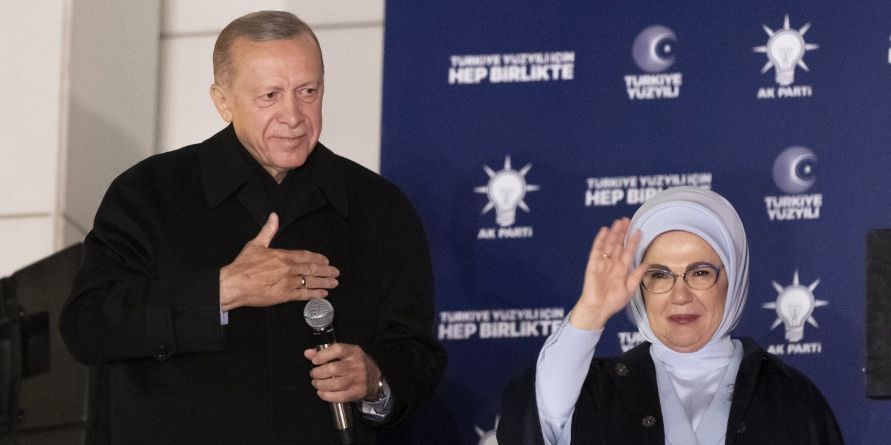 Erdoğan: Cumhurbaşkanı seçimi, yarım puandan daha az bir farkla ikinci tura kalmıştır