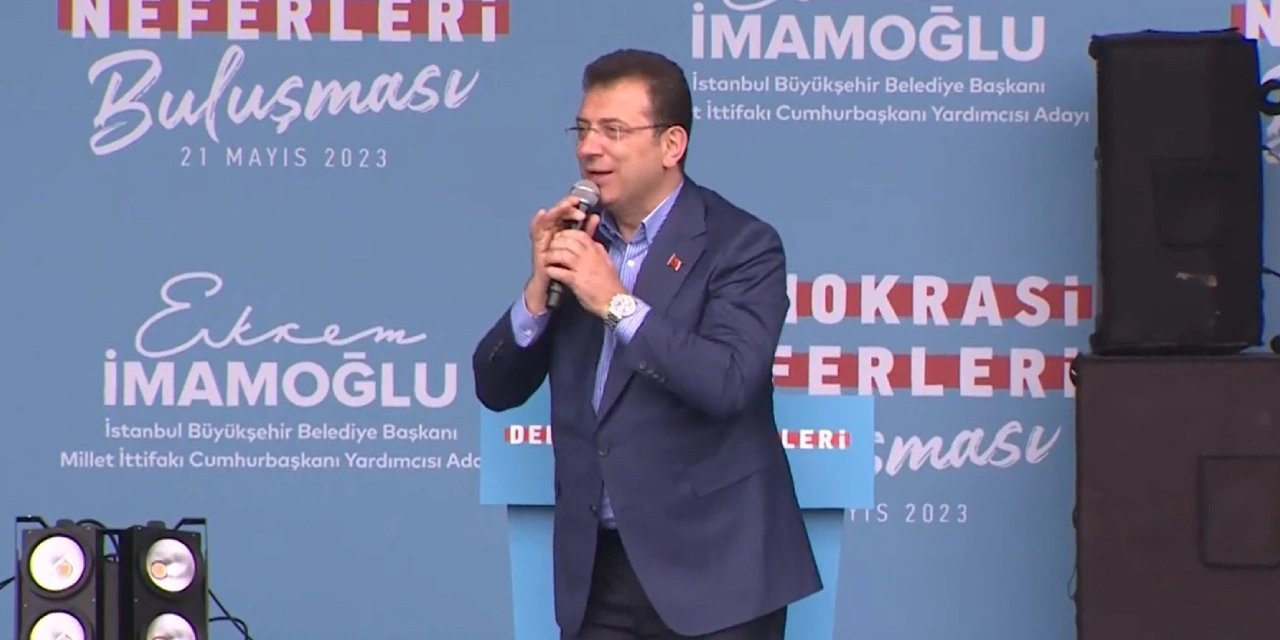 Ekrem İmamoğlu: Karamsarlığa, yılgınlığa yer yok, final maçı haftaya