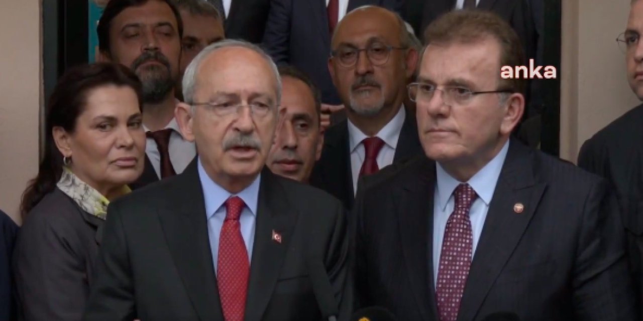 Kemal Kılıçdaroğlu ve Vecdet Öz görüşmesi sona erdi: 'Kılıçdaroğlu'na destek kararı çıktı. Biz çalışmasaydık Erdoğan seçilirdi'