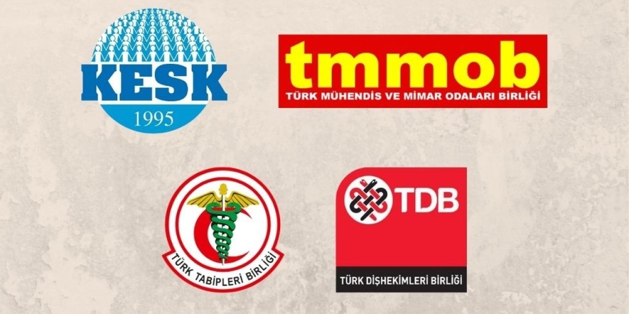 KESK, TMMOB, TTB VE TDB'den 13 maddelik 2. tur çağrısı