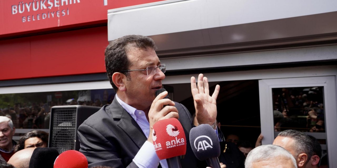 İmamoğlu'nun katıldığı Kent Lokantası açılışı mitinge dönüştü