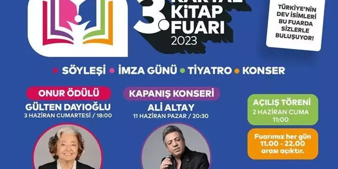 Kartal Kitap Fuarı 3. Kez Kapılarını Açıyor