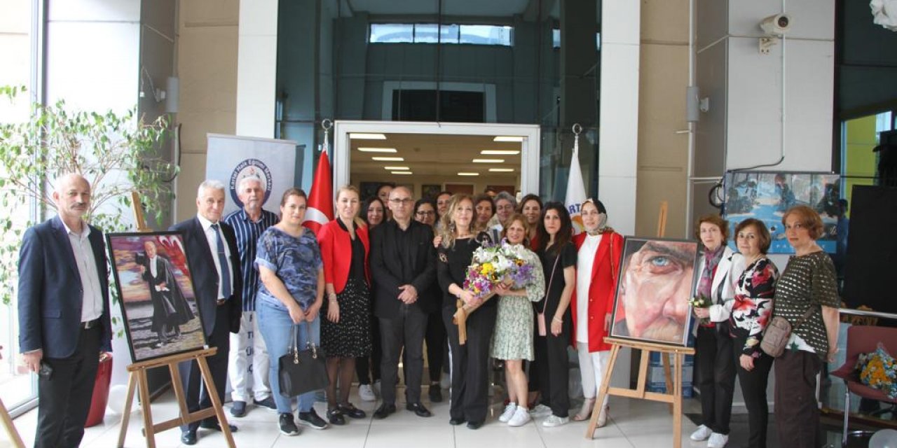 Soğanlık Kültür Merkezi, Resme Gönül Veren Sanatçıların Sergisine Ev Sahipliği Yaptı