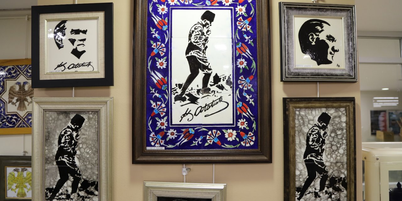 Kartal Belediyesi Çini Öğrencilerinden Muhteşem Sergi