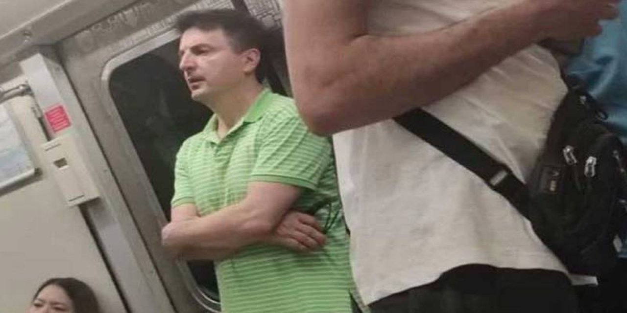 Metroda görüntülenen İyi Partili Bilge Yılmaz sosyal medyada gündem oldu