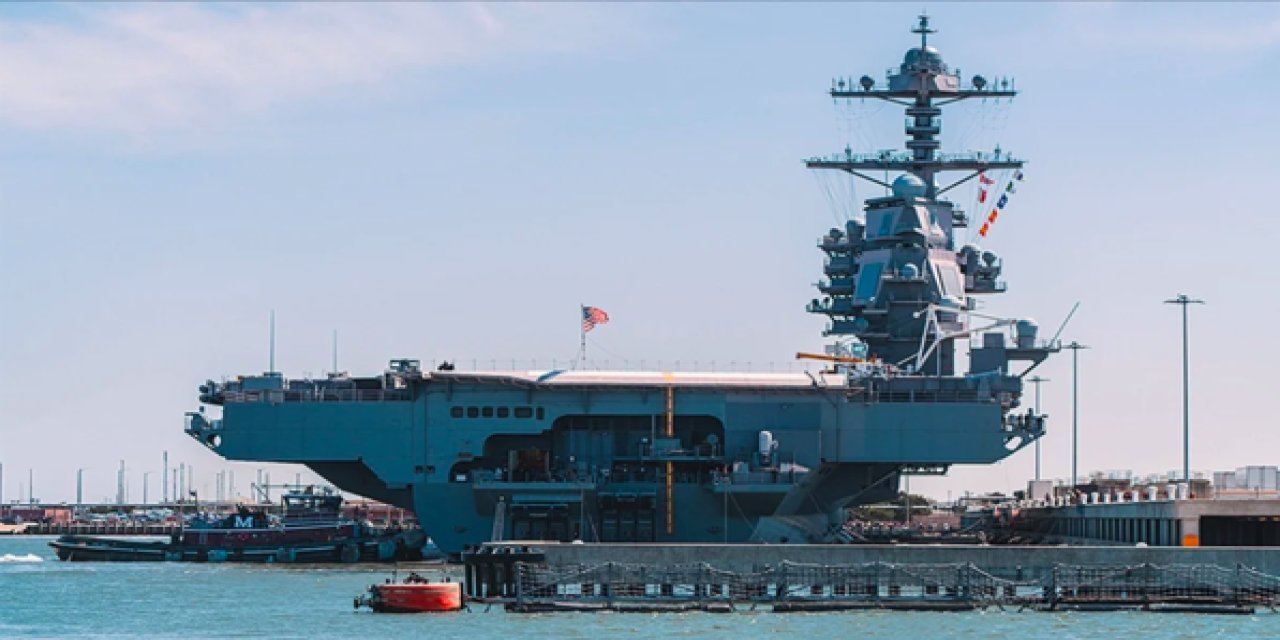 Dünyanın en büyük uçak gemisi NATO komutasına girdi