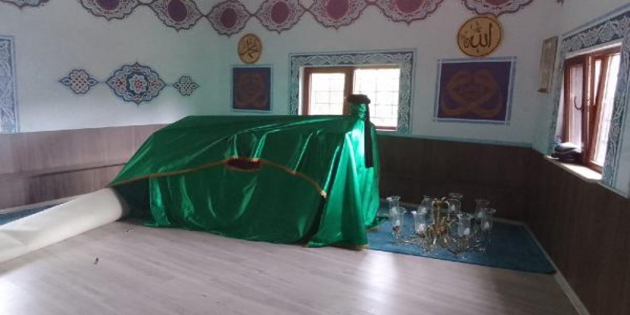 Yıkılan 'kaçak türbeden' 35 yaşlarında insan kemiği çıktı