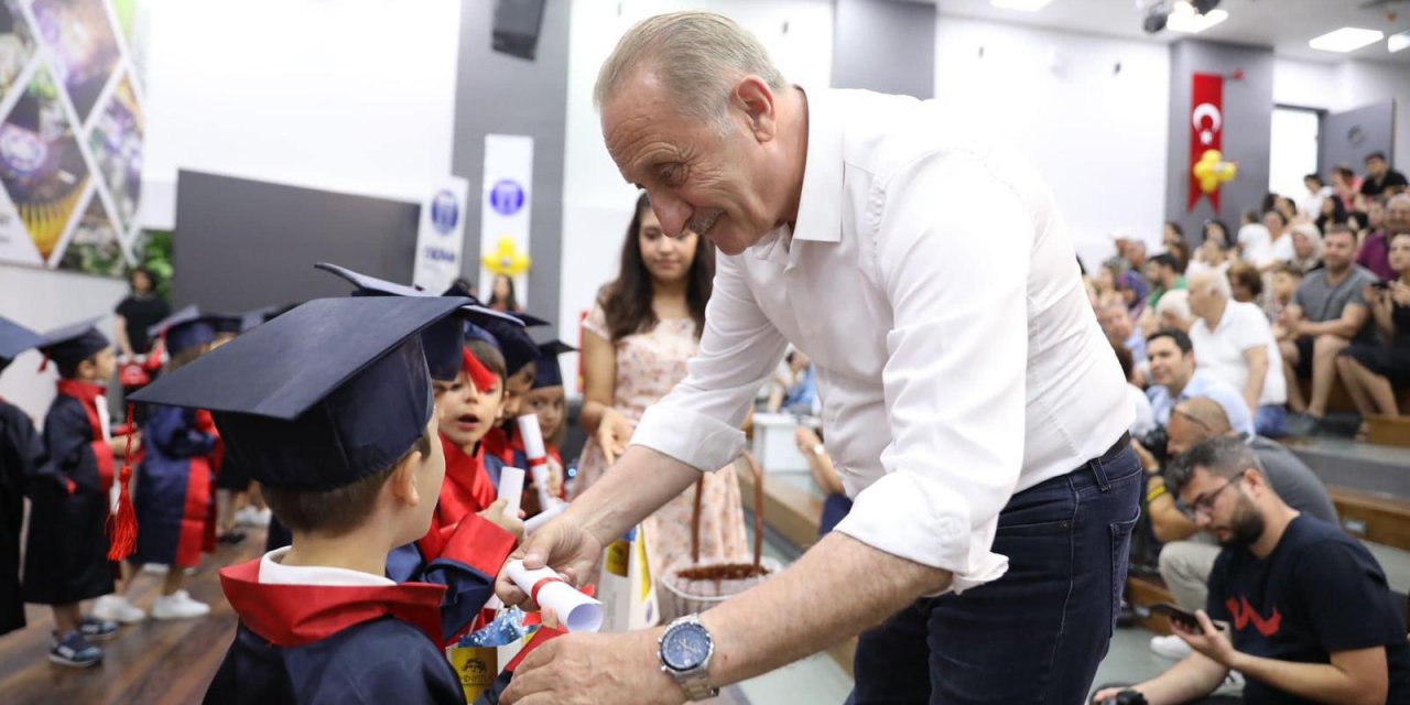 DİDİM BELEDİYESİ KREŞİNDE MEZUNİYET HEYECANI