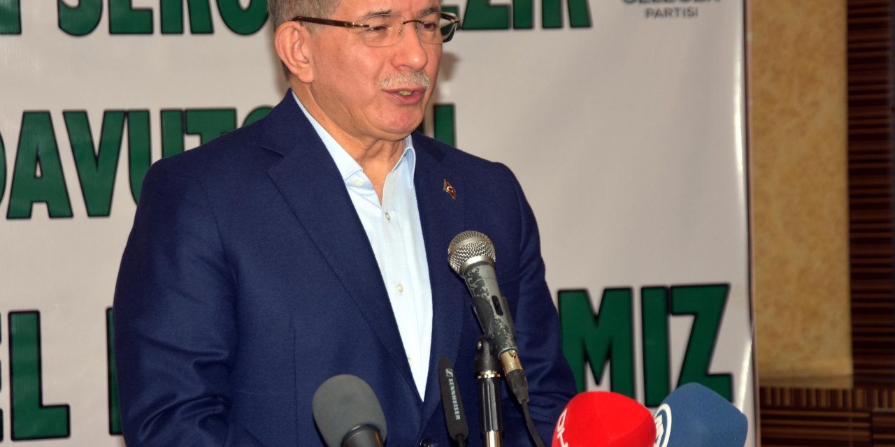Gelecek Partisi Genel Başkanı Ahmet Davutoğlu Bitlis’te