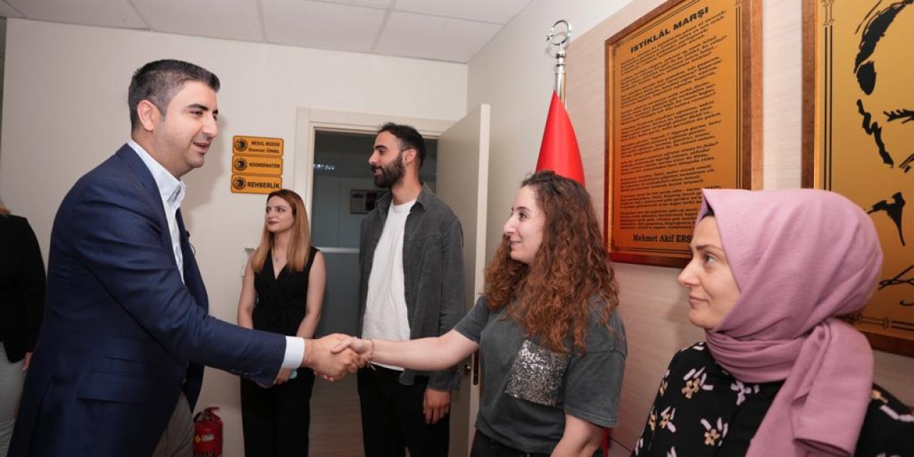 BAŞKAN YÜKSEL: “SİZİ GÖRDÜĞÜMDE AYNI HEYECANI TAŞIYORUM”