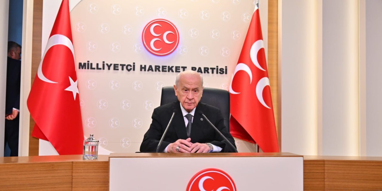 Devlet Bahçeli il başkanlarıyla bir araya geldi