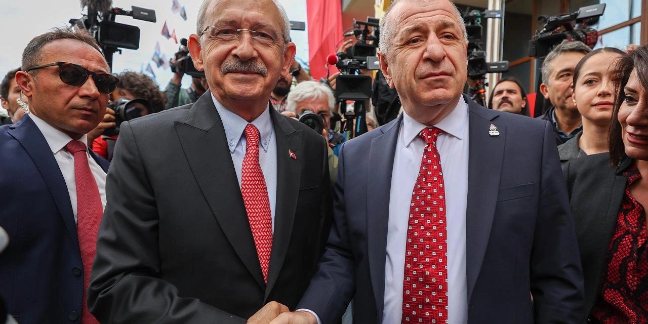 Zafer Partisi lideri Ümit Özdağ'dan CHP lideri Kemal Kılıçdaroğlu'na ziyaret