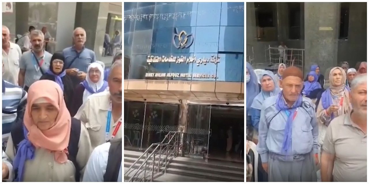 Hacı adayları, Diyanet'in Mekke'de ayarladığı otelden şikayetçi: Odalar berbat