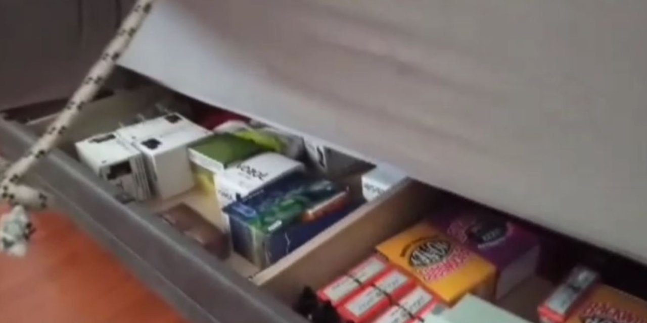 İstanbul'da çok sayıda kaçak sigara ele geçirildi, 2 şüpheli yakalandı