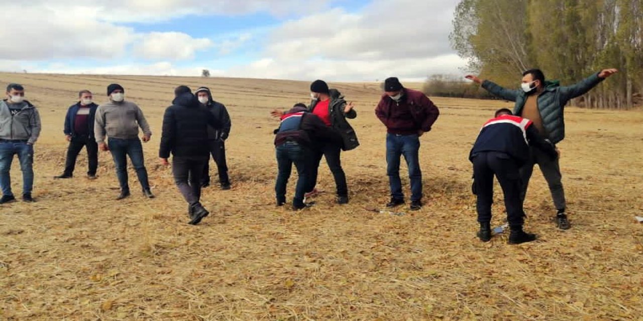 Yozgat'ta köpek dövüşü organize eden 8 kişi yakalandı