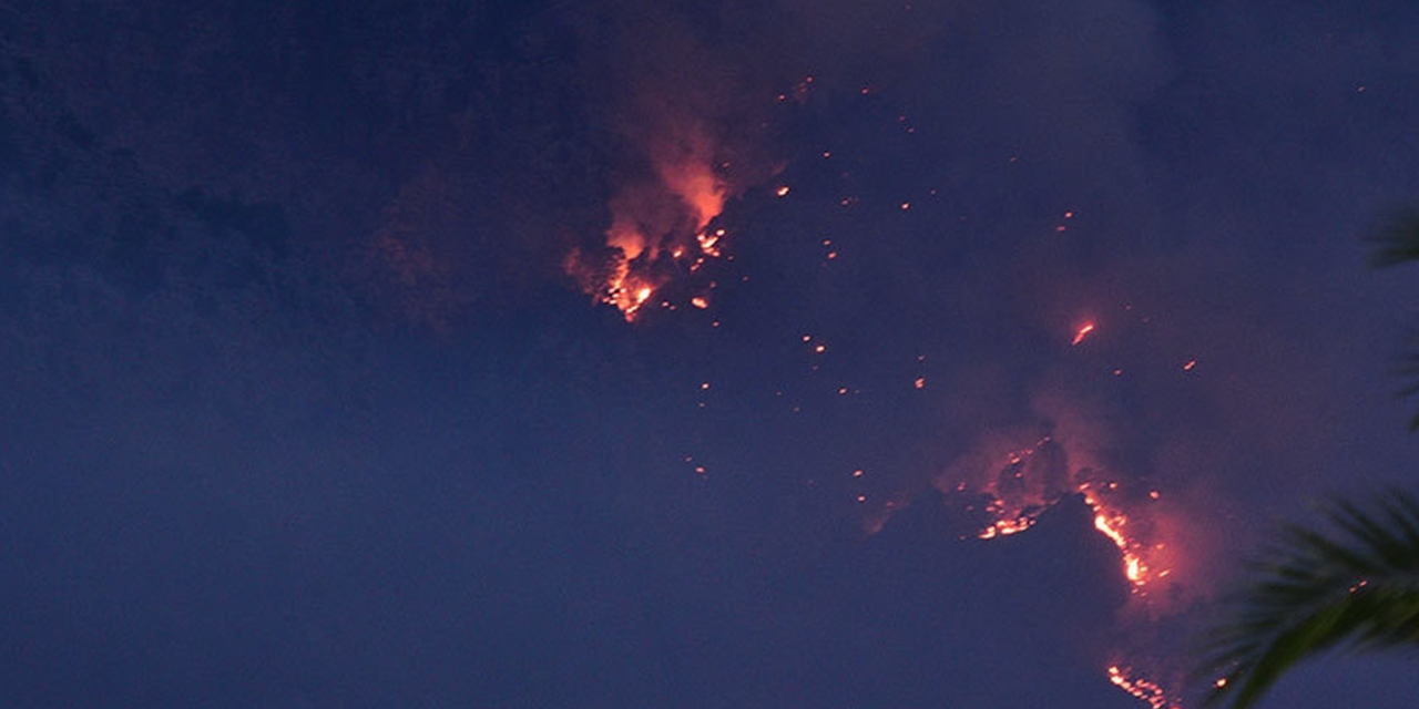 Kemer'deki orman yangını dördüncü gününde kontrol altına alındı