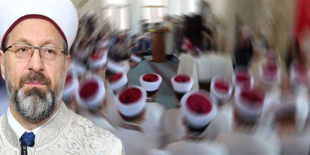 Ali Erbaş, laiklik ve Atatürk düşmanlığı yapanlarla yine bir arada!