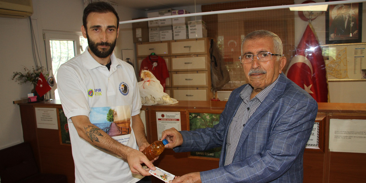 Kartal Belediyesi’nden Atık Yağ Karşılığında Alışveriş Kartı