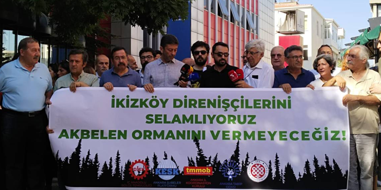 Akbelen Direnişçileri Meclis'e ulaştı