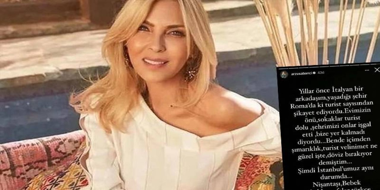 Arzu Sabancı: Nişantaşı, Bebek, sokaklar, kafeler, Türkçe konuşan yok gibi, simsiyah kıyafetlilerle kaplı