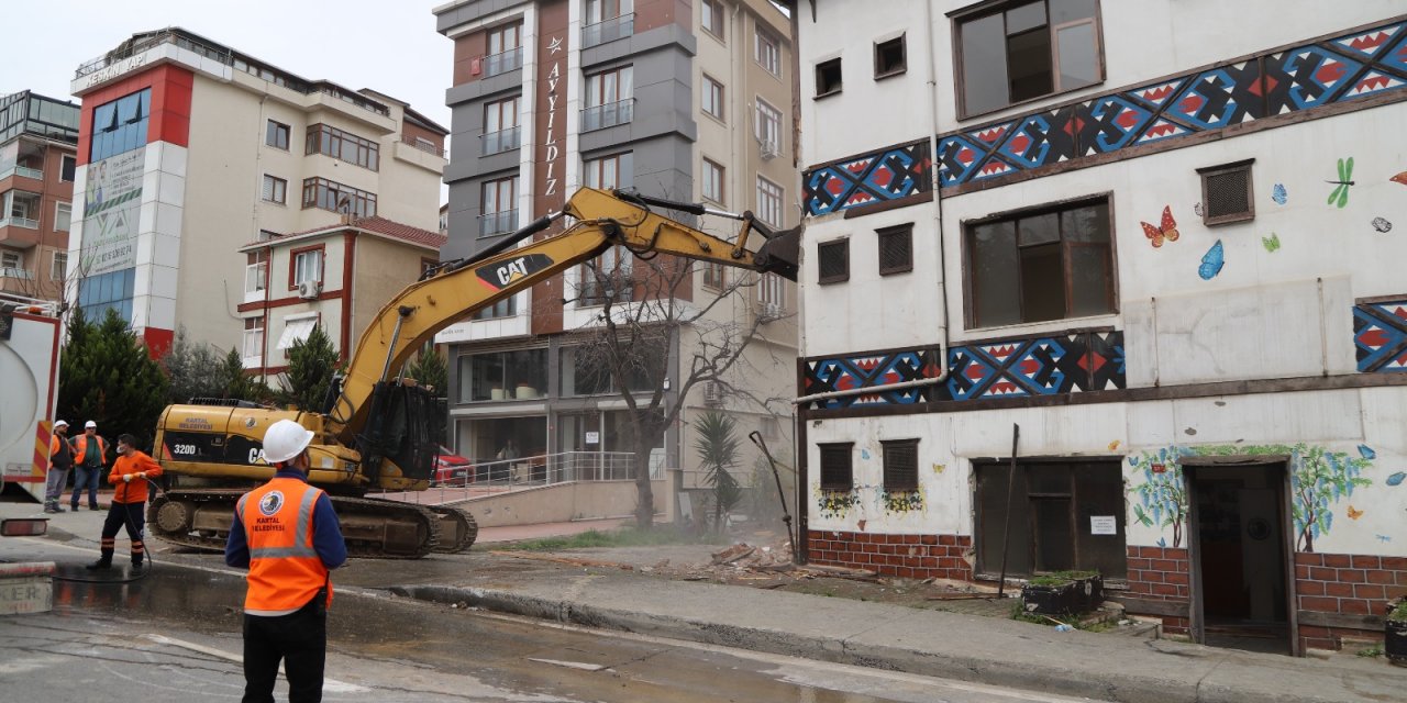 Kartal’da Yıkımlar Kontrol Altında