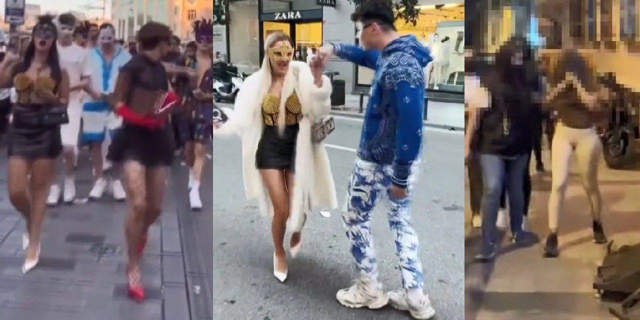 Taksim'de dolar atıp görüntü çeken gruba villada operasyon: 13 gözaltı