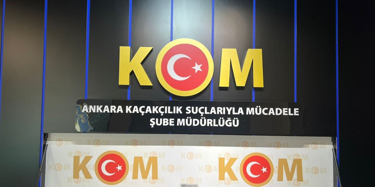 Ankara'da 1 milyon TL değerinde uyuşturucu madde ele geçirildi
