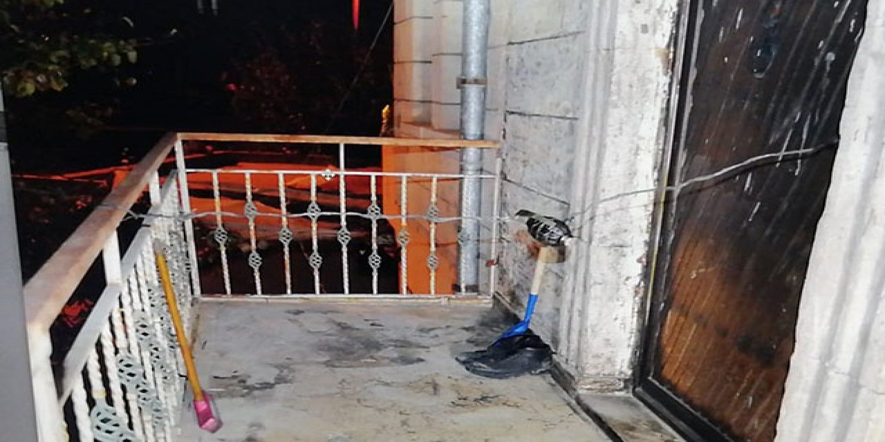 Bu kadarına da pes... Ayrılmak isteyen eşinin kapısına bomba düzeneği kurdu!