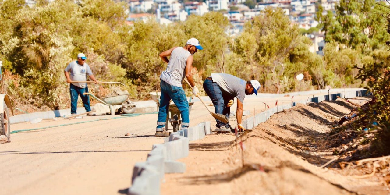 DİDİM’DE BİSİKLET YOLLARI İÇİN ÇALIŞMALAR BAŞLADI