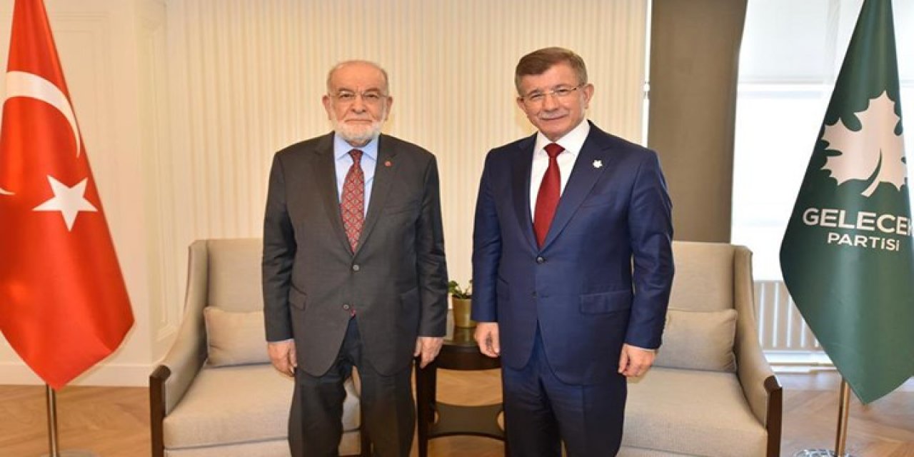 Davutoğlu ve Karamollaoğlu görüştü, yerel seçimler için iş birliği mesajı verildi