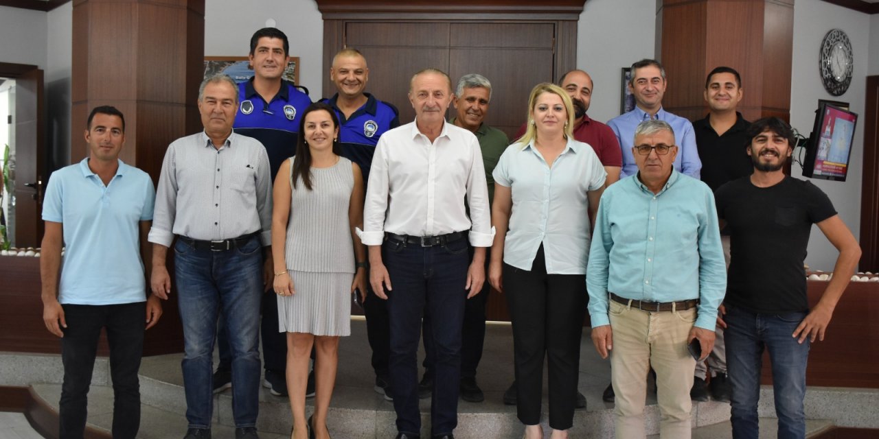 BAŞKAN ATABAY İŞÇİLERİ ENFLASYONA KARŞI EZDİRMEDİ